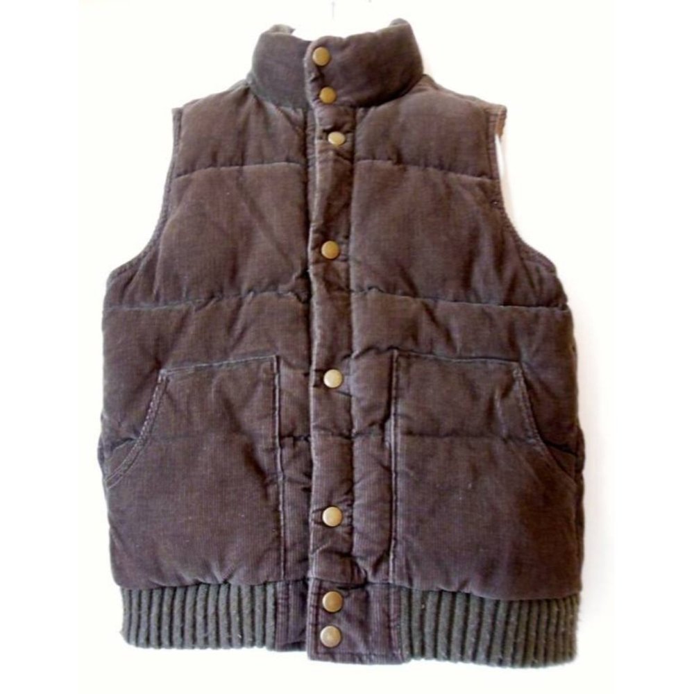 GAP KIDS brown corduroy puffer size S/6-7